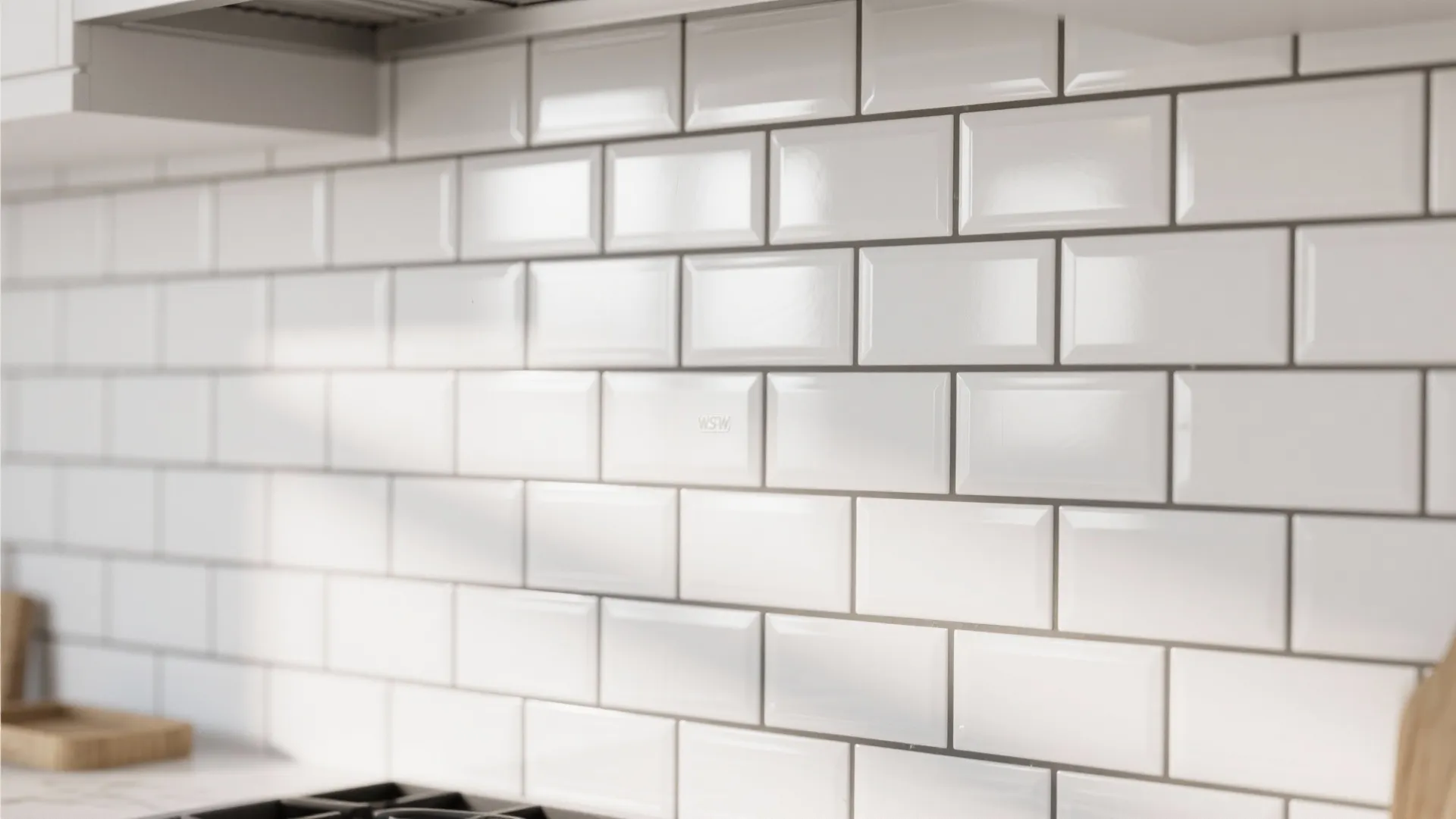1. Classic White Subway Tiles