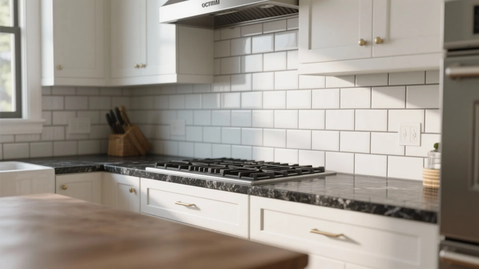 1. Classic White Subway Tiles