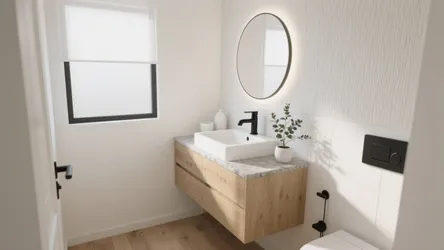 5 Inspiring White Bathroom Wallpaper Ideas