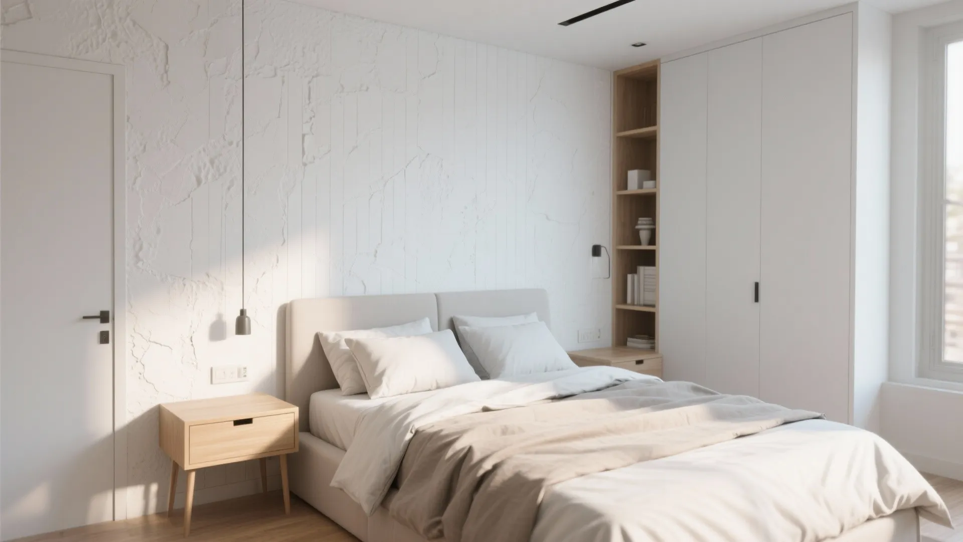 5. Crisp White with Texture