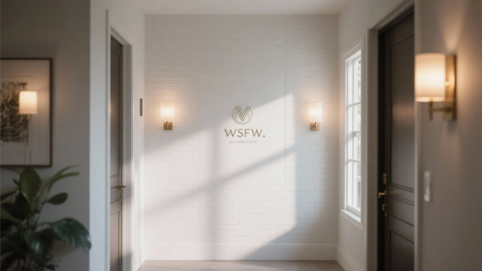 1. Minimalist White Textured Tiles