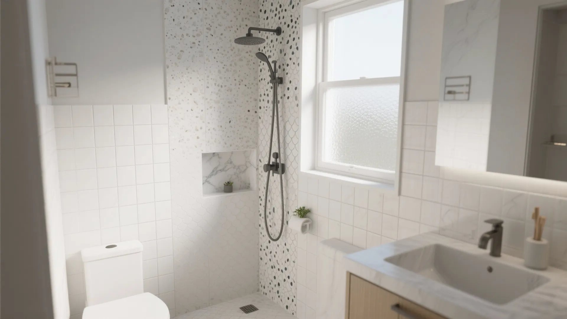 10 White Bathroom Shower Tile Ideas: Creative and Practical White Shower Tile Inspirations from My Design Projects