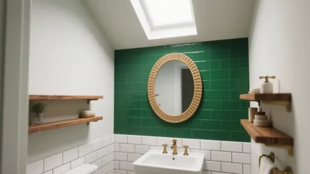 5 Clever Ideas for White-Tiled Bathrooms