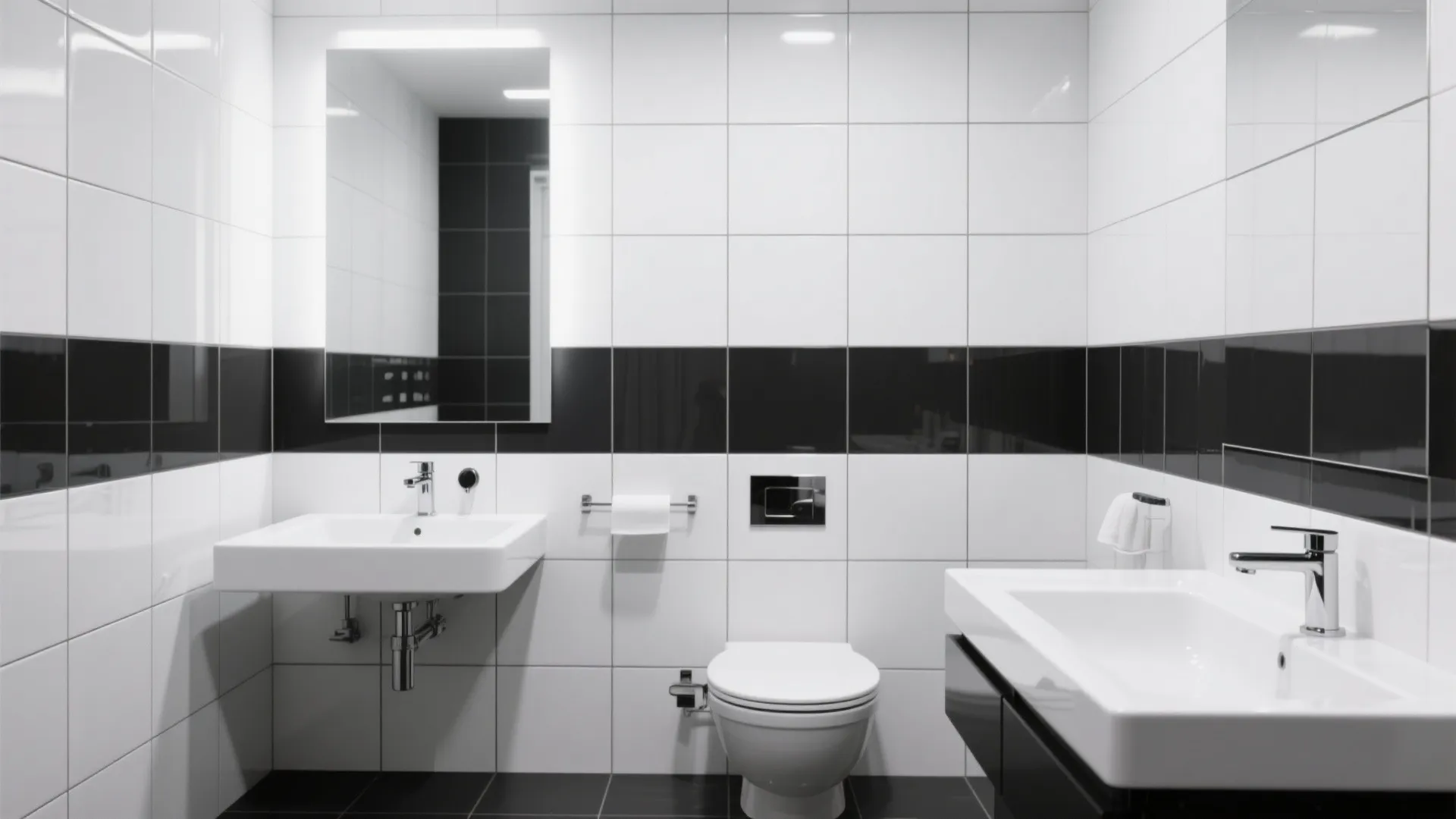 3. Contrasting Grout for Drama