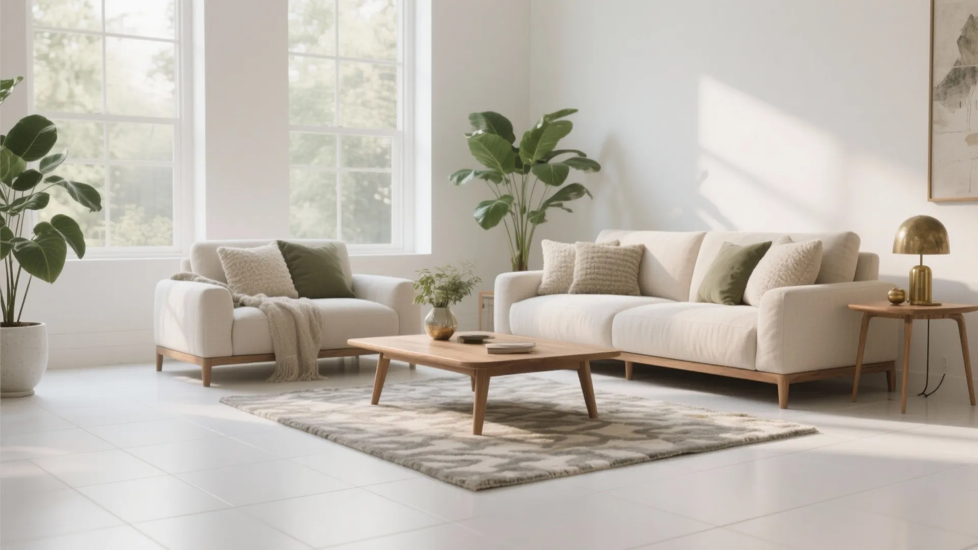 White Tiles Design for Living Room: Modern Ideas & Inspiration: 1 Minute to Brighten Your Living Room with Stylish White Tiles