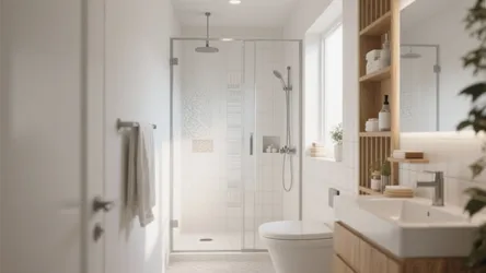 10 White Tile Bathroom Shower Ideas
