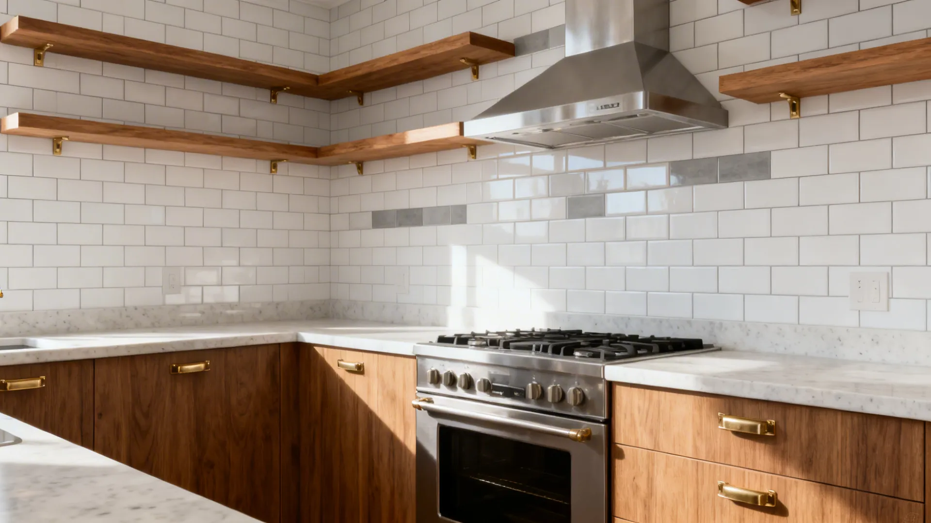 5 Smart Ideas for Kitchen White Tiles Design