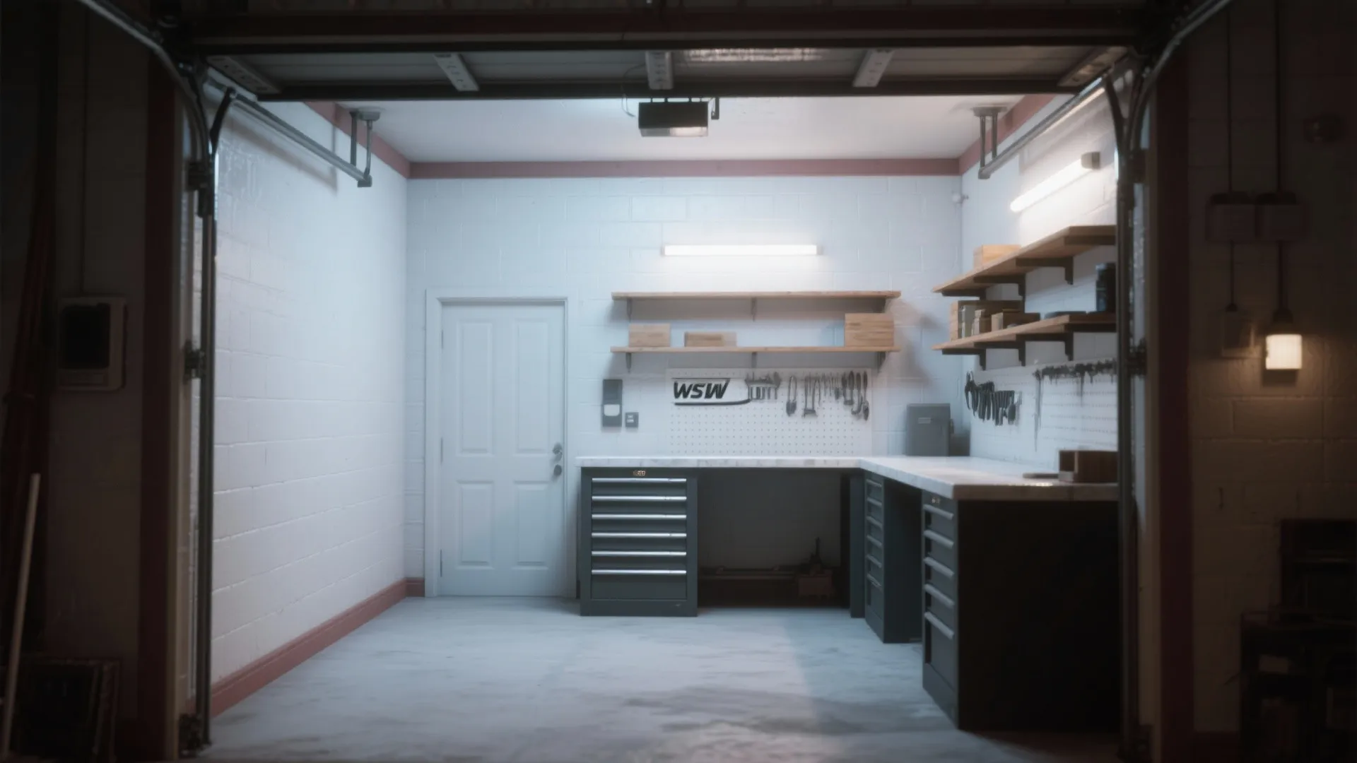 2. High-reflectance white with colored trim