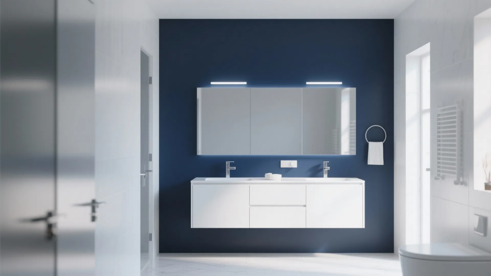 7. Accent Wall in Deep Color