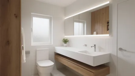 5 White Bathroom Vanity Light Ideas