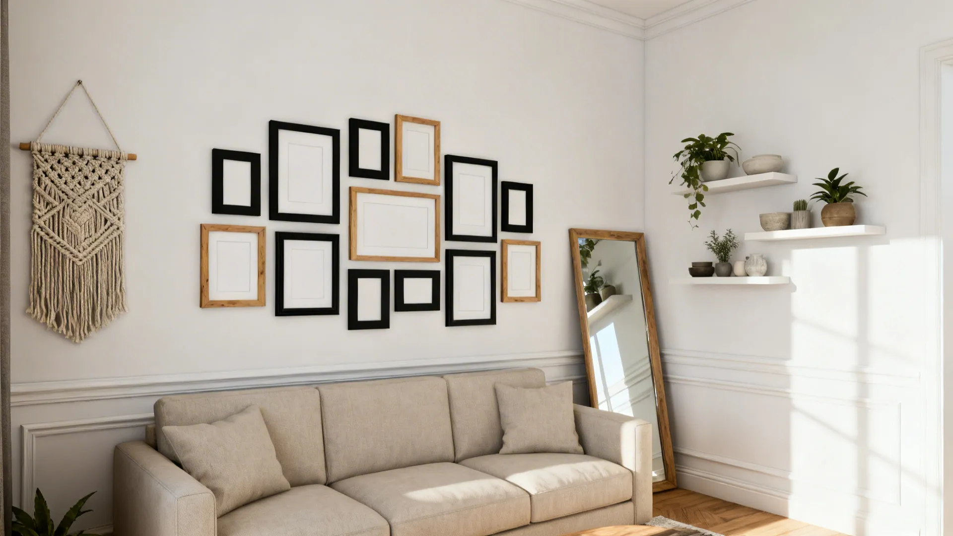 White Wall Decor Ideas: 5 Fresh Ways