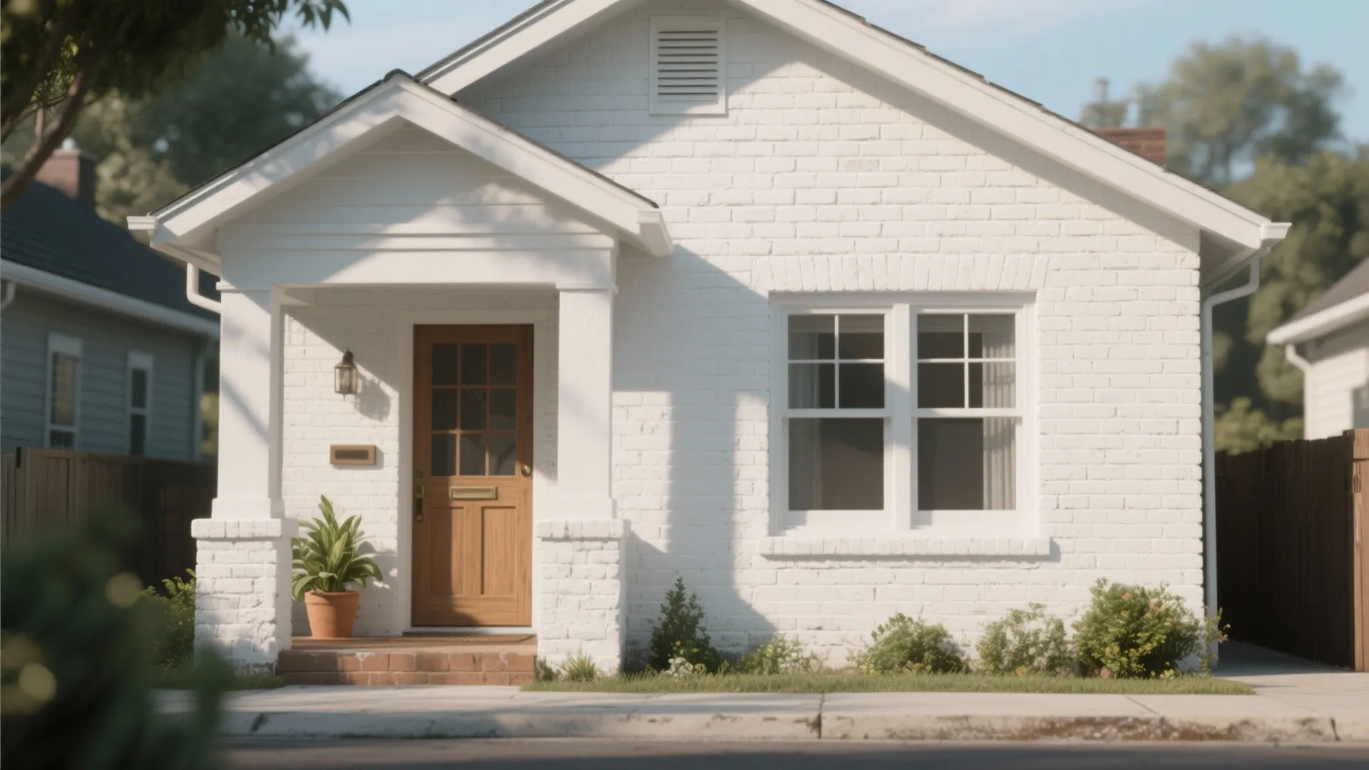 Painted Brick Houses: 5 Photo Ideas: Small façades, big statements — 5 painted brick inspirations I use for real homes