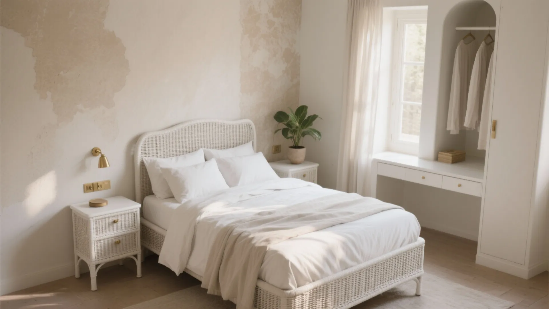 5 Fresh Ideas for Bedroom White Wicker Furniture: How I turned small bedrooms into airy sanctuaries with white wicker — 5 practical inspirations
