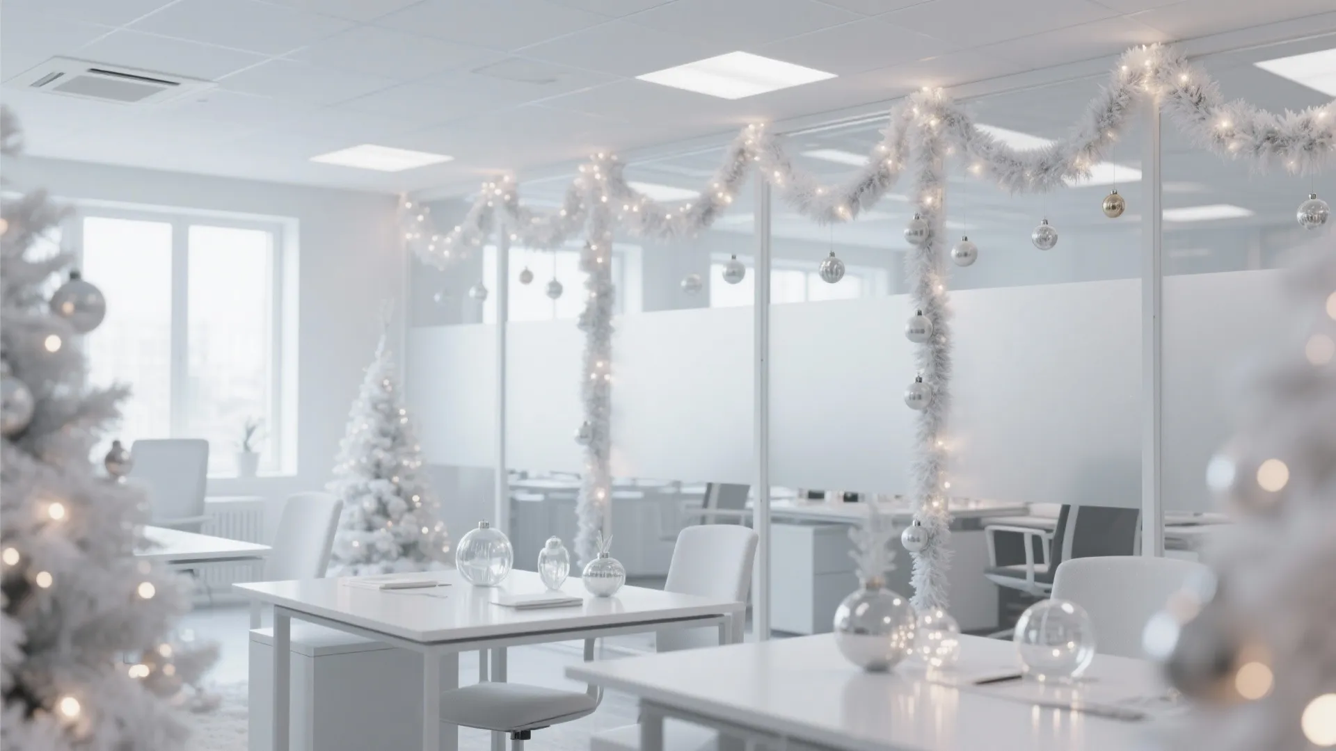 2. Minimalist White Wonderland