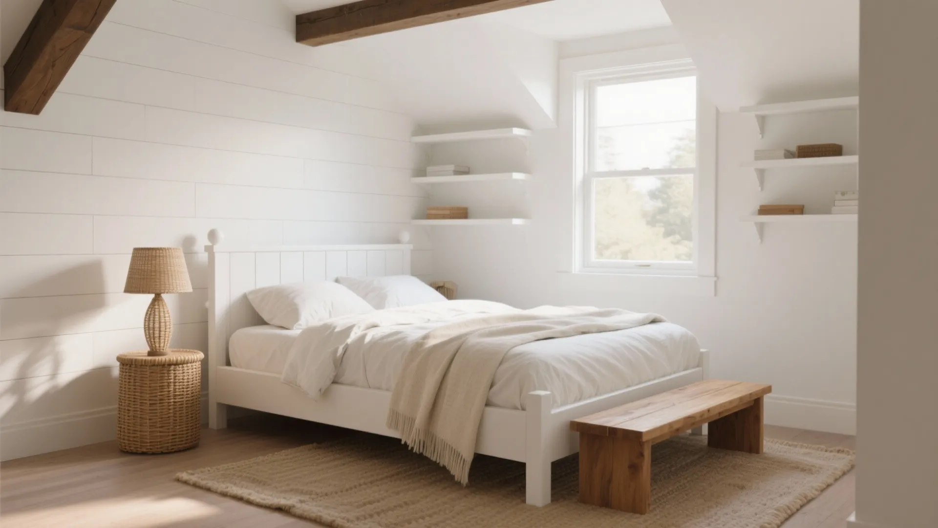 5 Fresh Ideas for White Wood Bedroom Furniture: Small-space tricks and stylish layouts using white wood bedroom furniture—5 practical inspirations from a senior designer