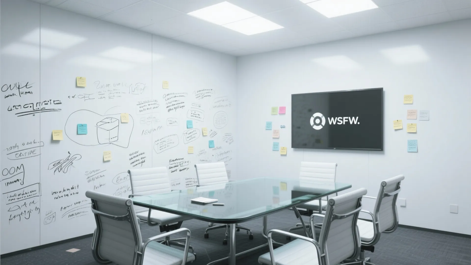 Interactive Whiteboard Wall