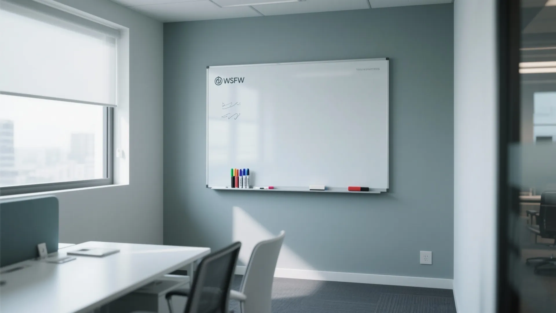 9. Wall-Mounted Whiteboards