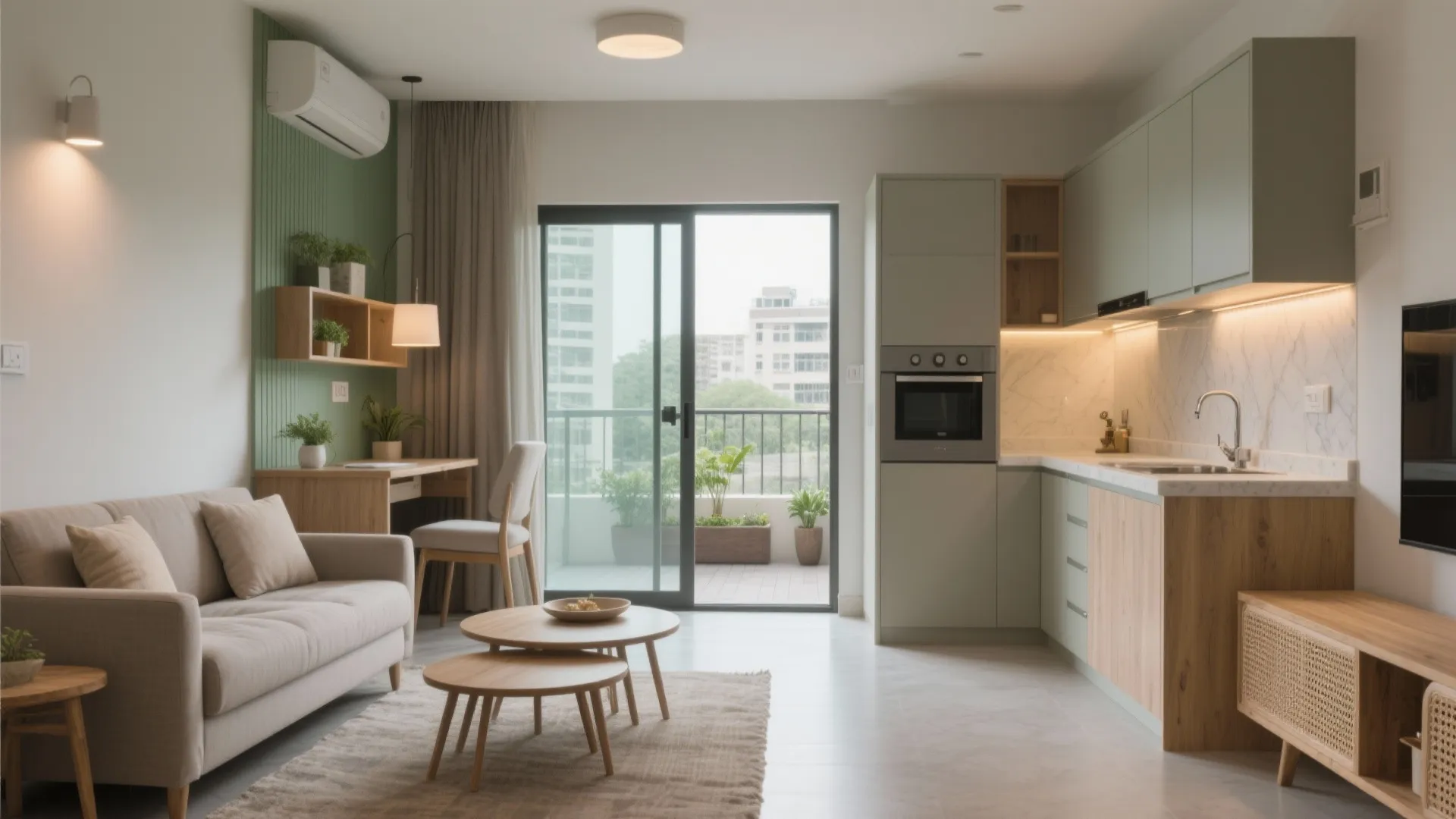 5 Design Ideas for 1 BHK Flats in Whitefield Bangalore: Practical, stylish, small-space interiors from a Bangalore-based designer