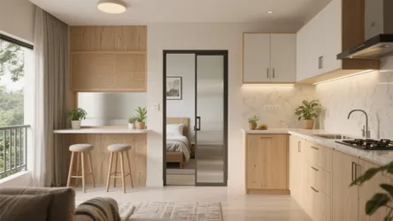 1 BHK Flat in Bangalore Whitefield: 5 Smart Design Ideas