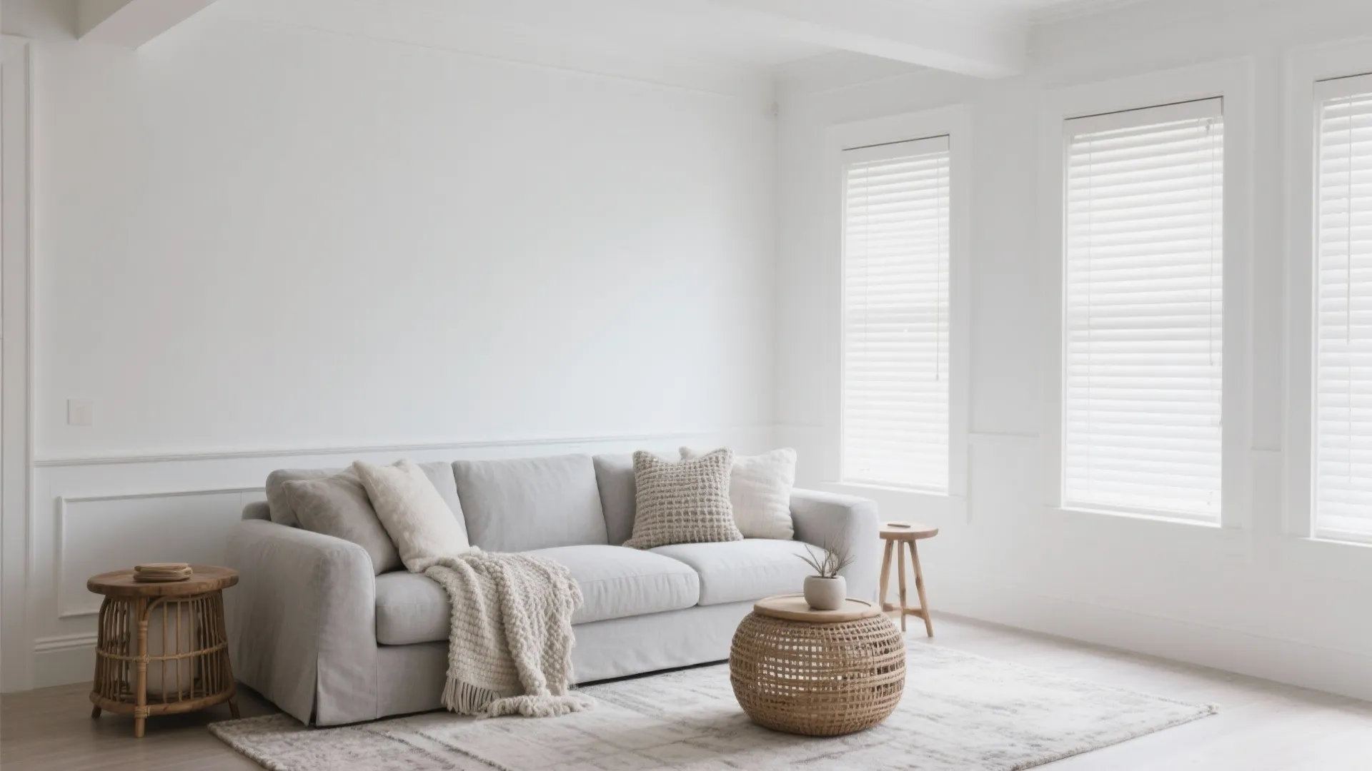 Layered Whites + Light Gray + Textured Neutrals