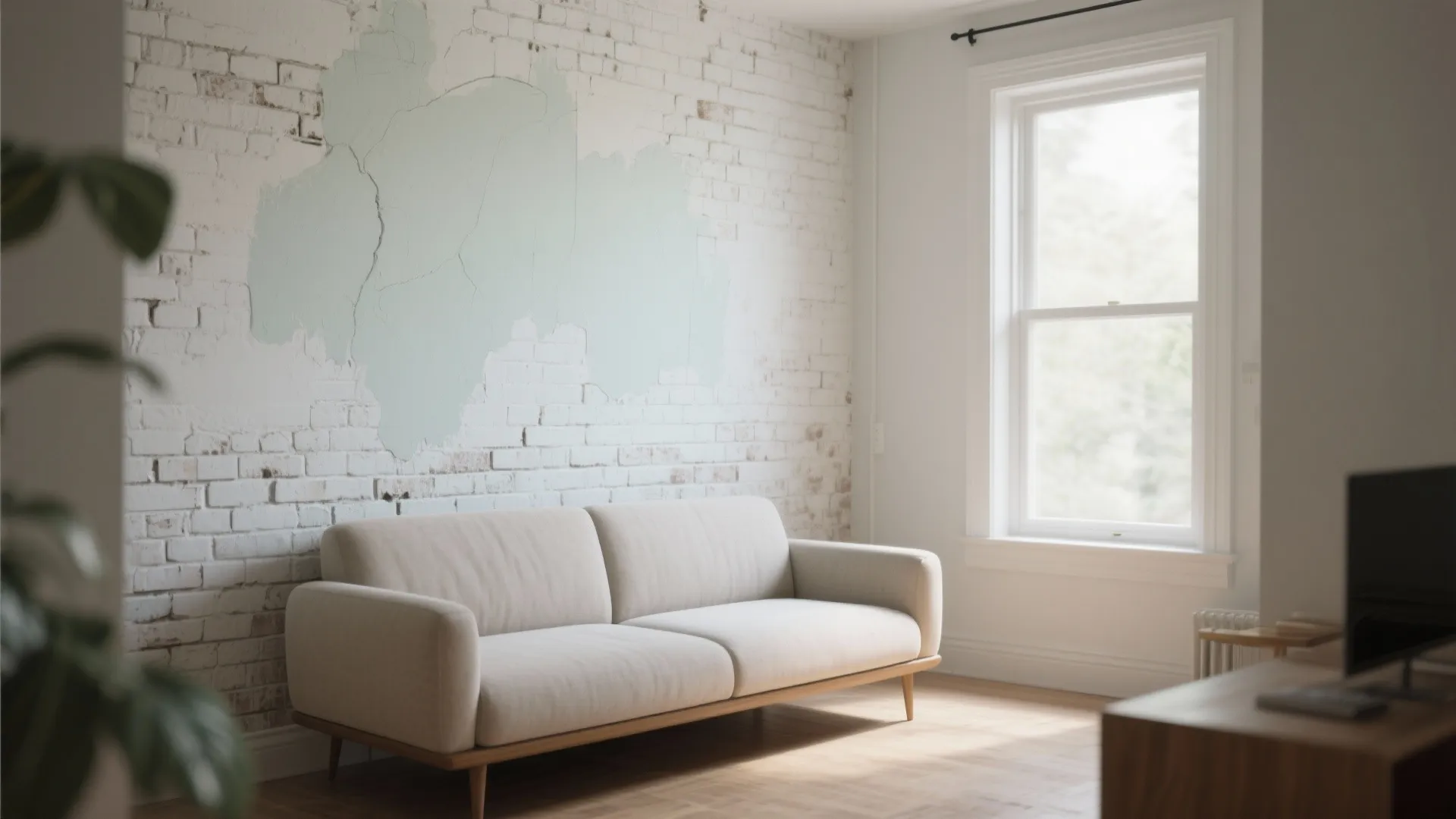 1. Whitewash for light and texture