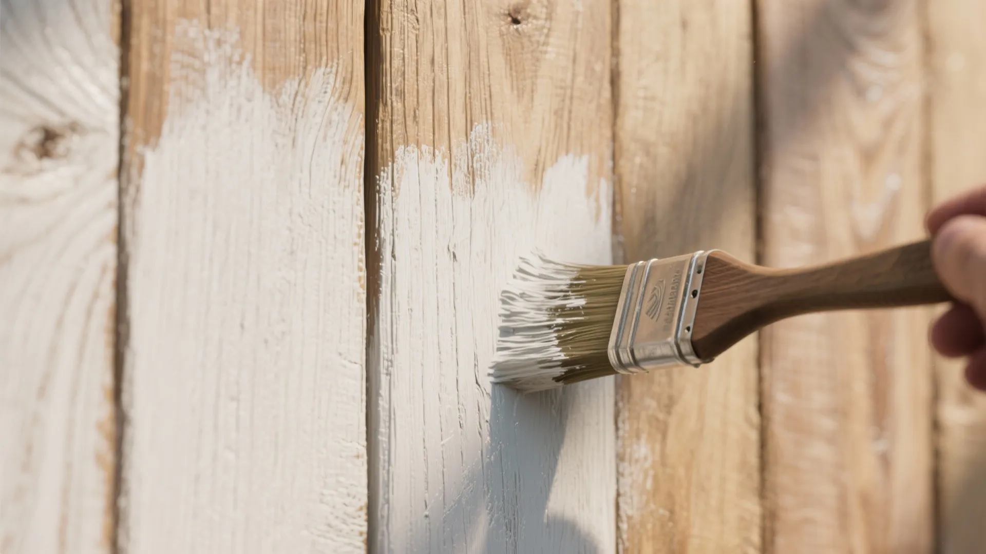 4. Whitewash or pickling: keep the grain visible