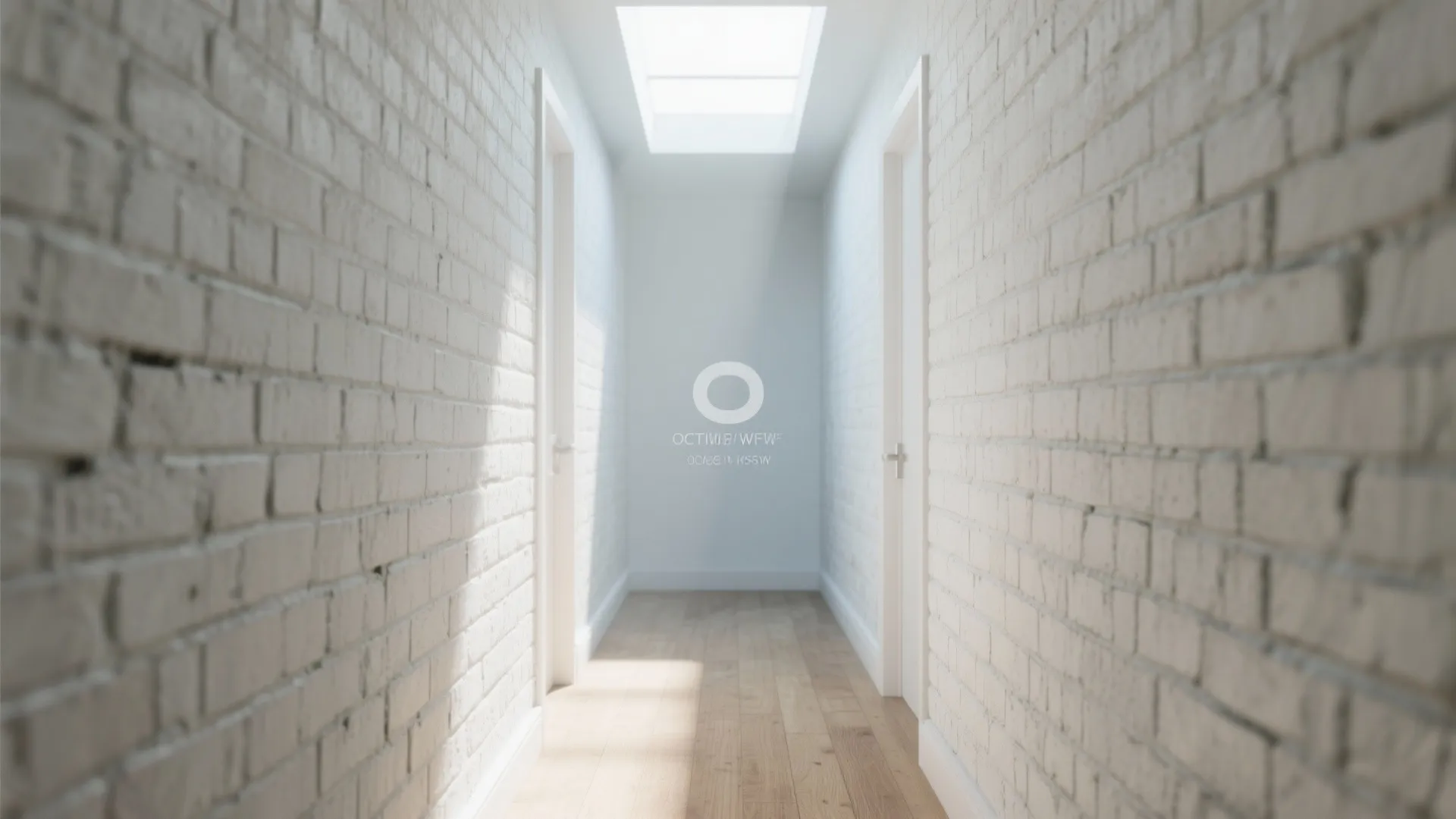 1. Whitewash for texture and light