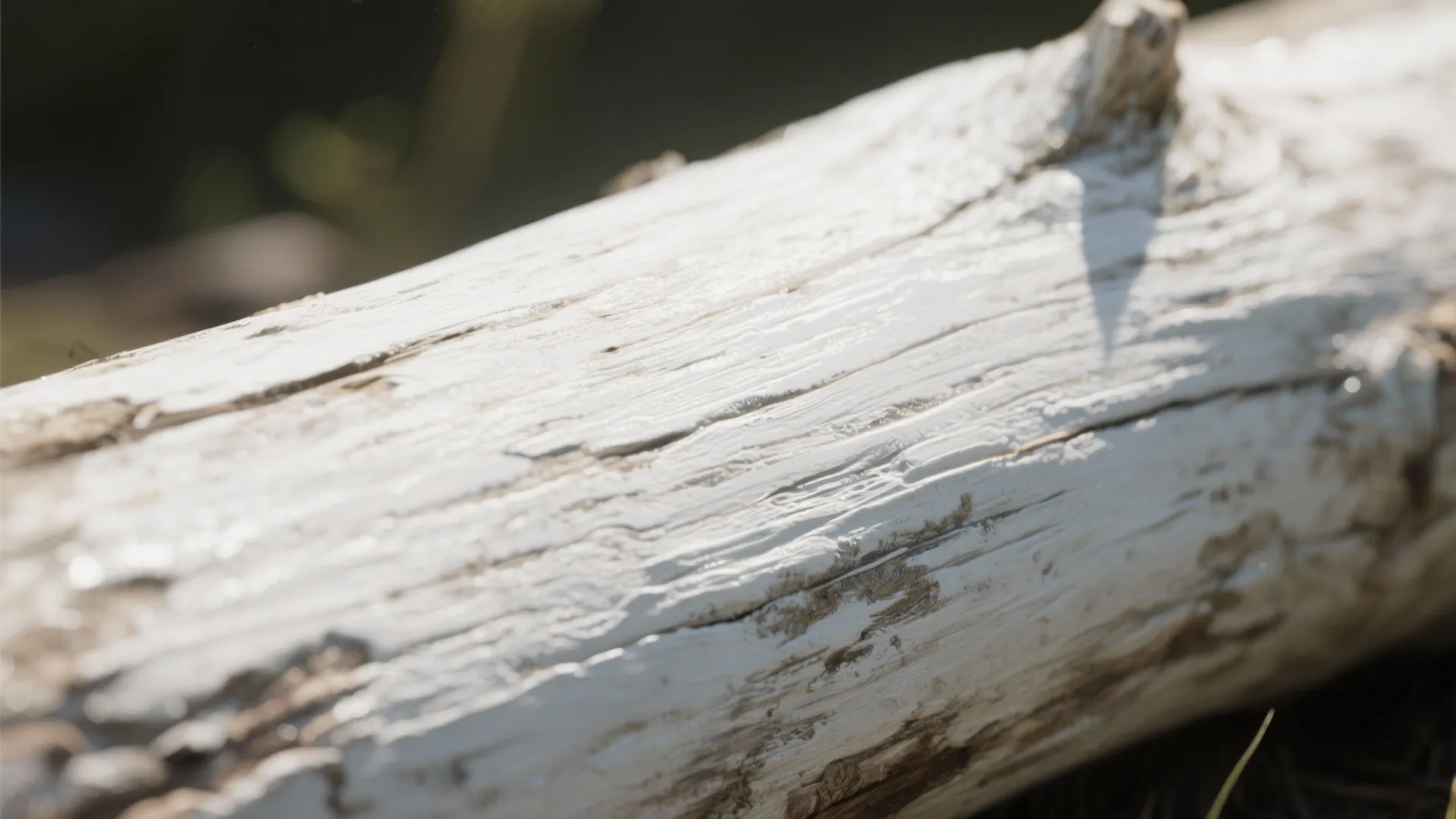 4. Whitewashed Logs or Milk Paint — brighten while showing grain