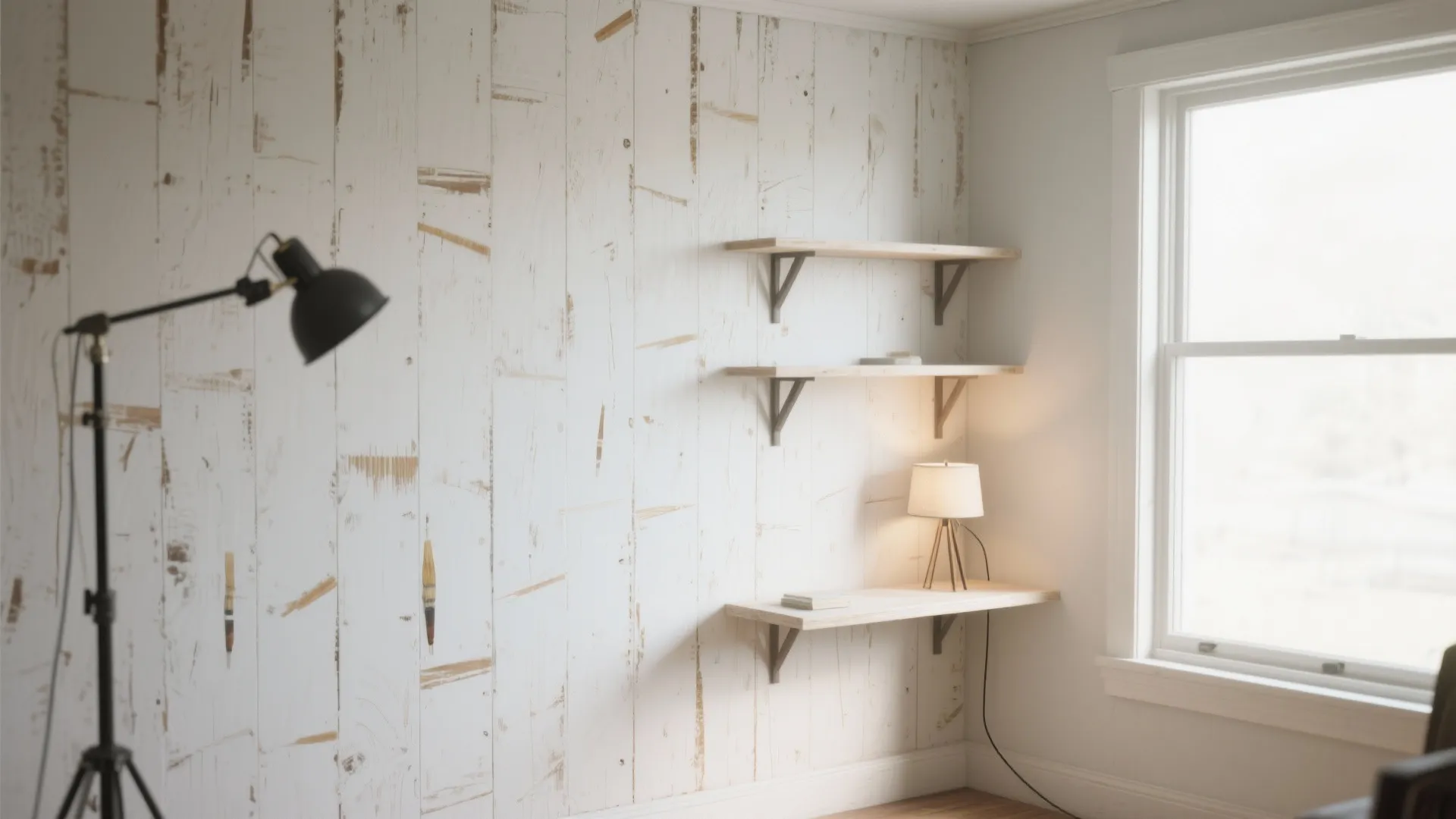 1. Whitewash to Keep Texture and Light