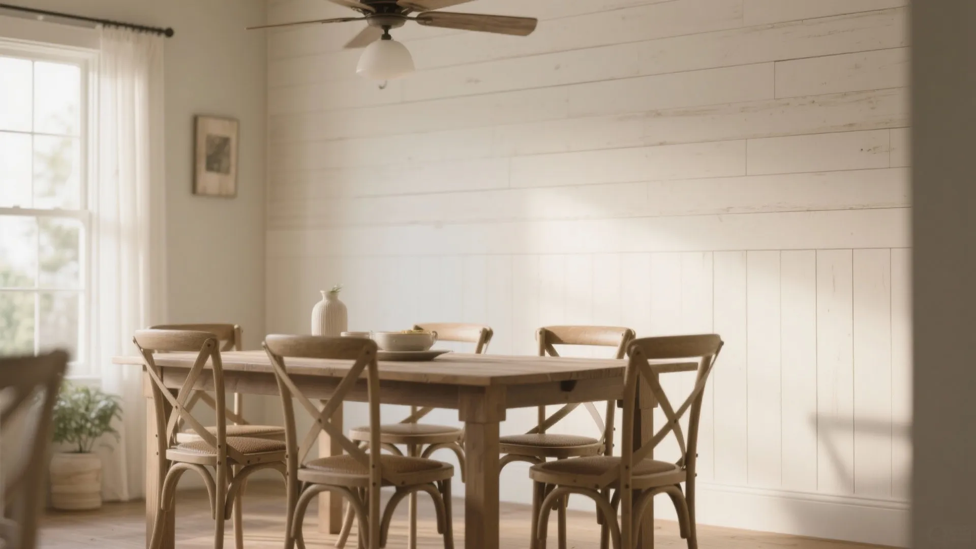 9. Shiplap with Soft Whitewash
