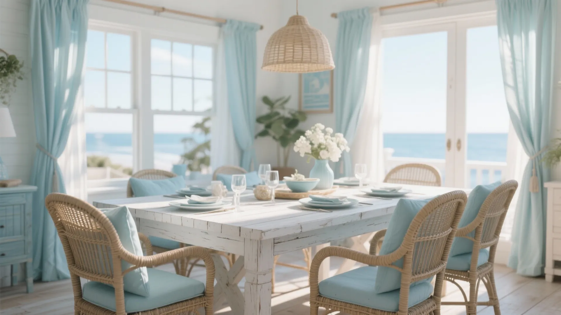 4. Whitewash for a Coastal Vibe