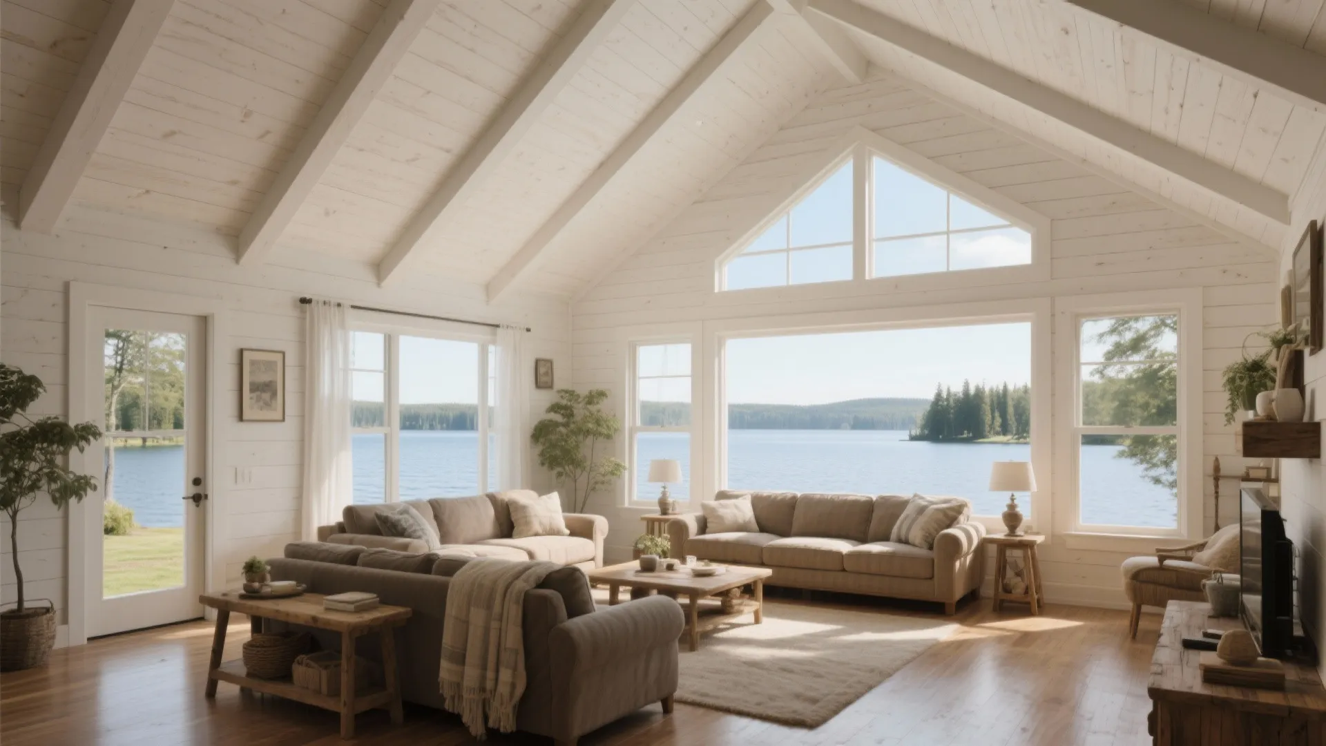 7. Whitewashed Wood for Natural Texture