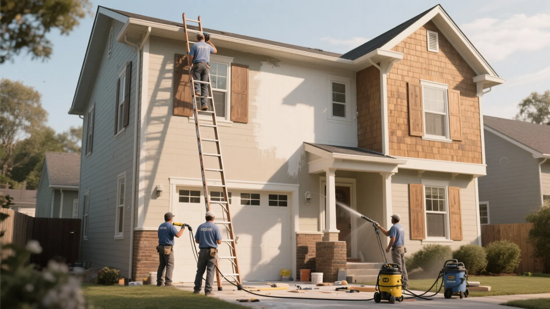 Average Cost of Painting a House Exterior — 5 Price Ranges