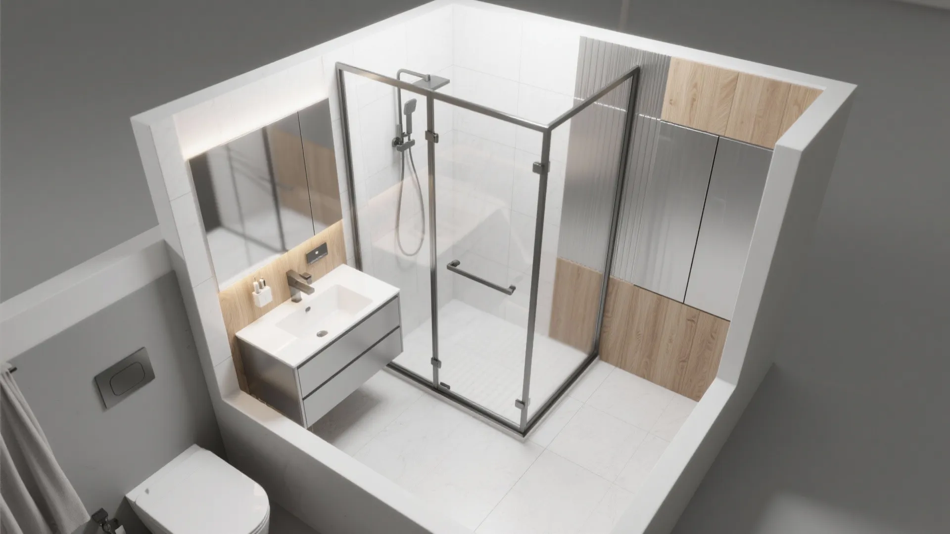 Why Aluminium Works So Well in Small Bathrooms