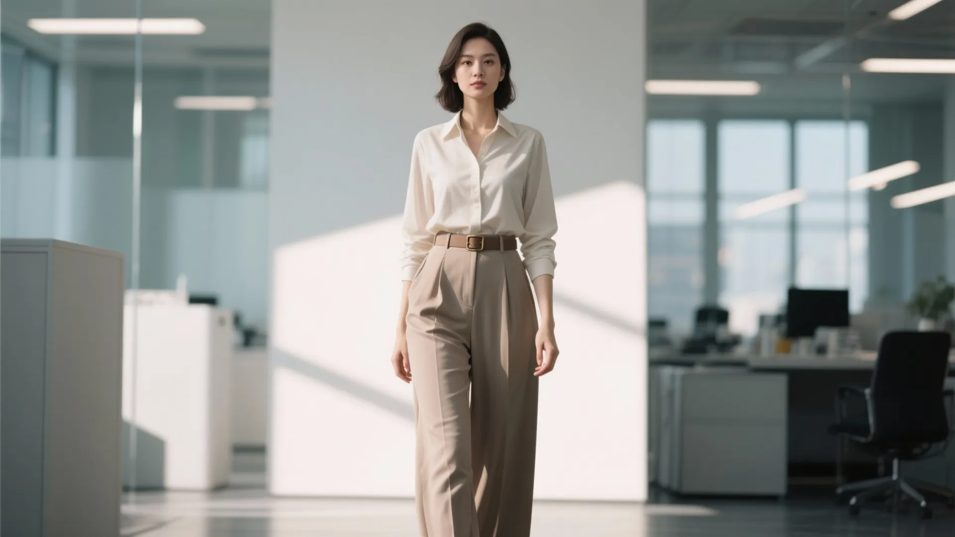 6. Wide-Leg Trousers