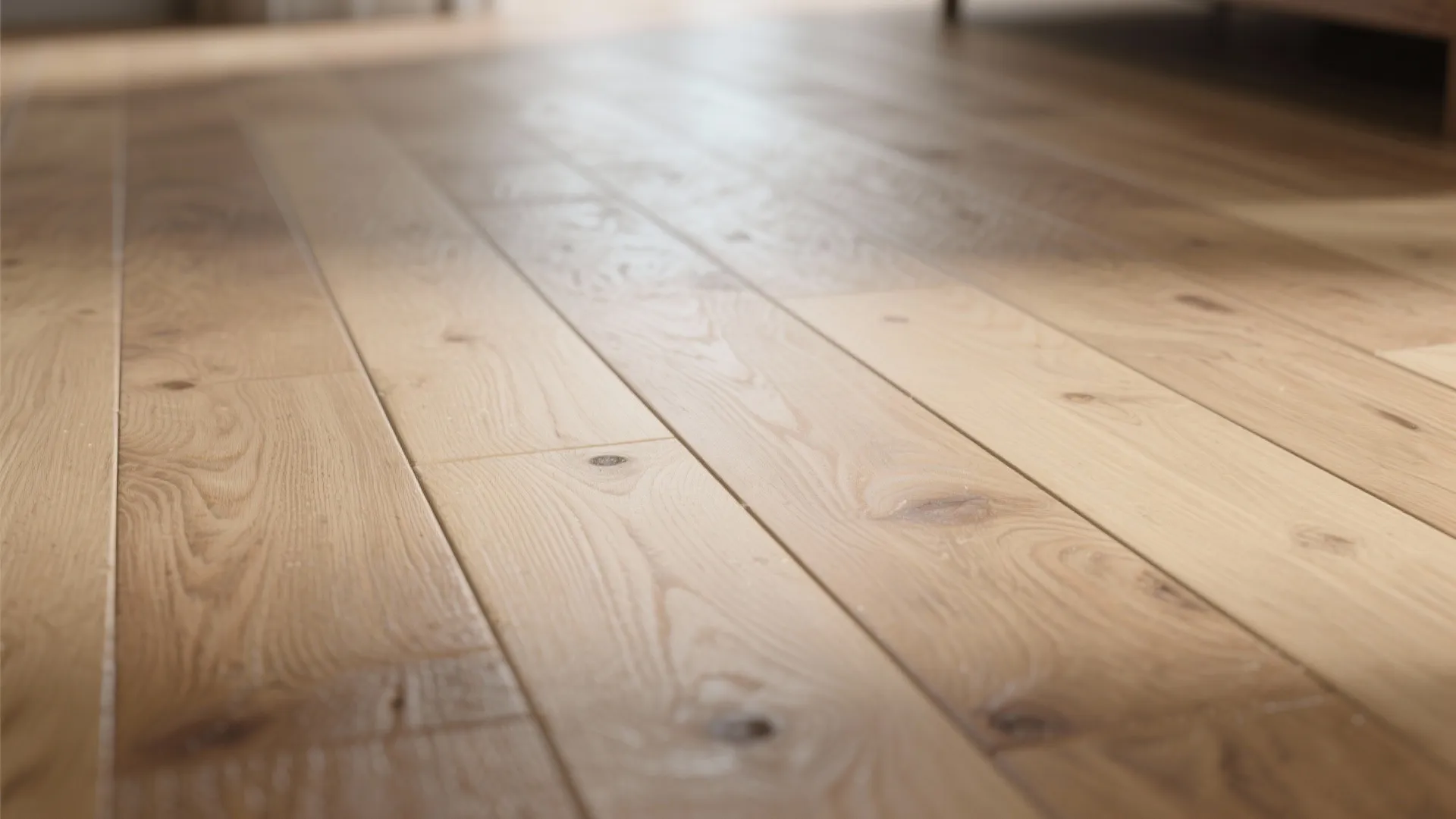1. Wide-Plank Light Oak for Visual Expansion