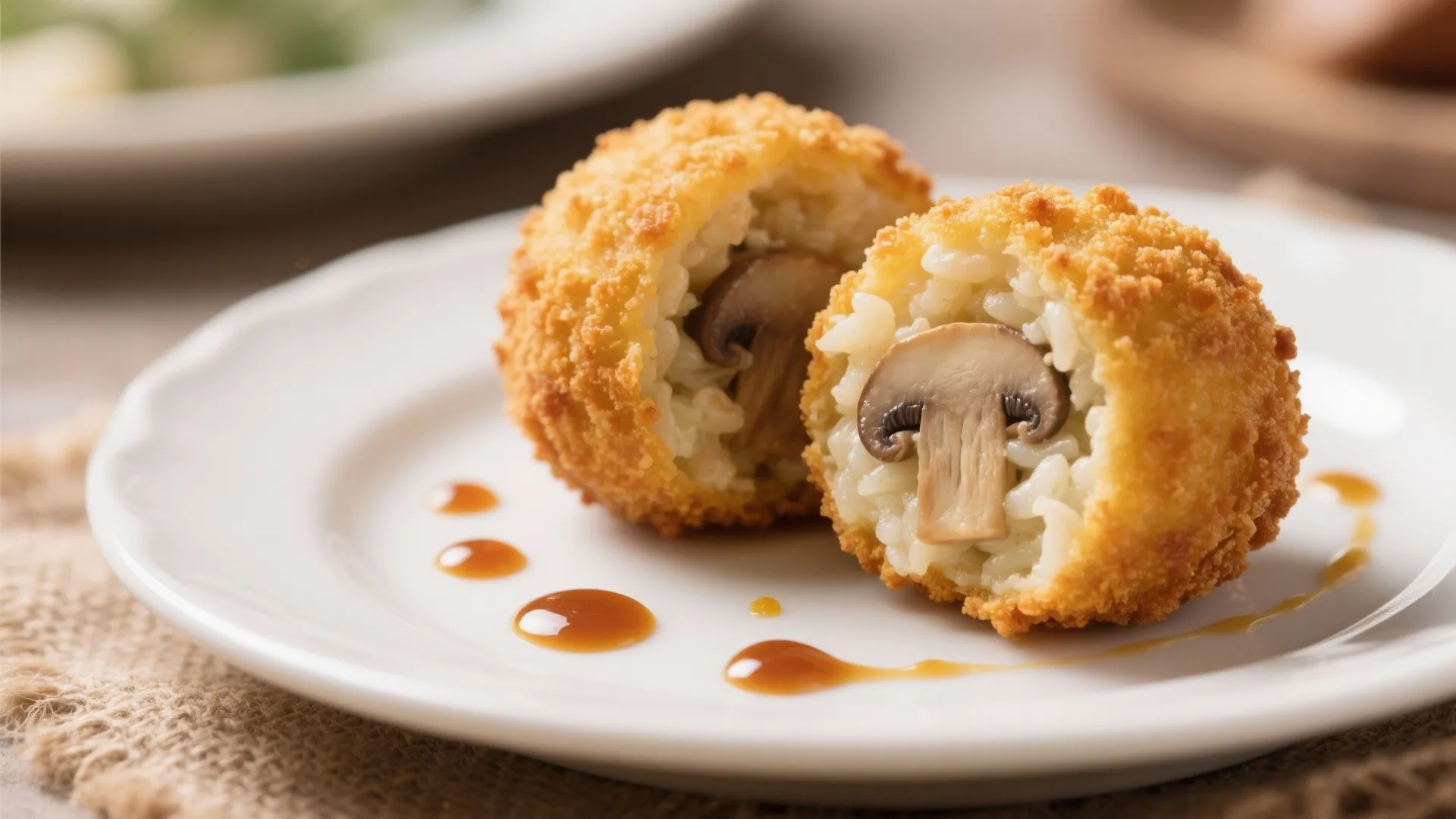 9. Wild Mushroom Arancini