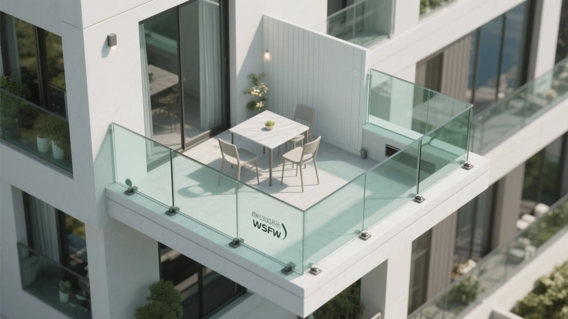 Wind-smart returns and screens