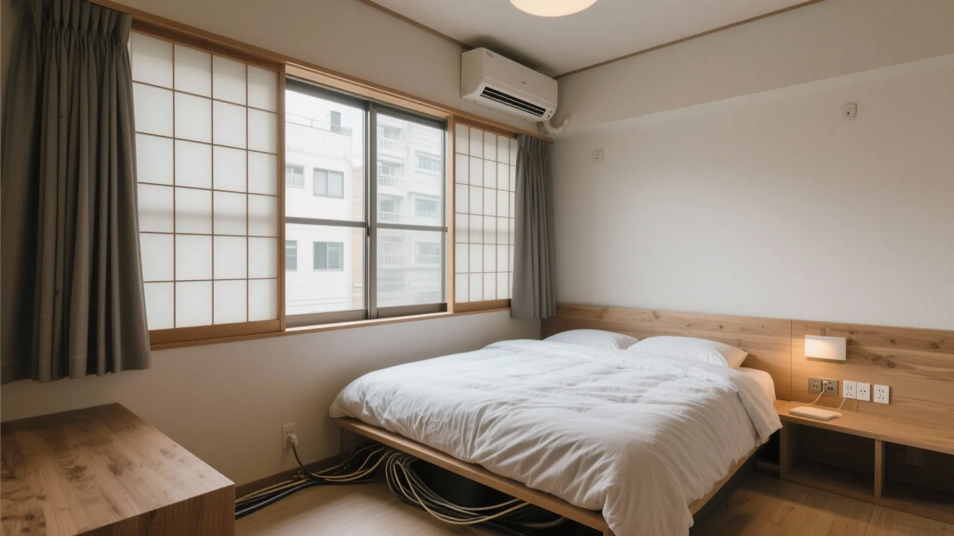 Tips 3: 窓際・エアコン・コンセントの三点を見る（収納技巧 × 日本都市）