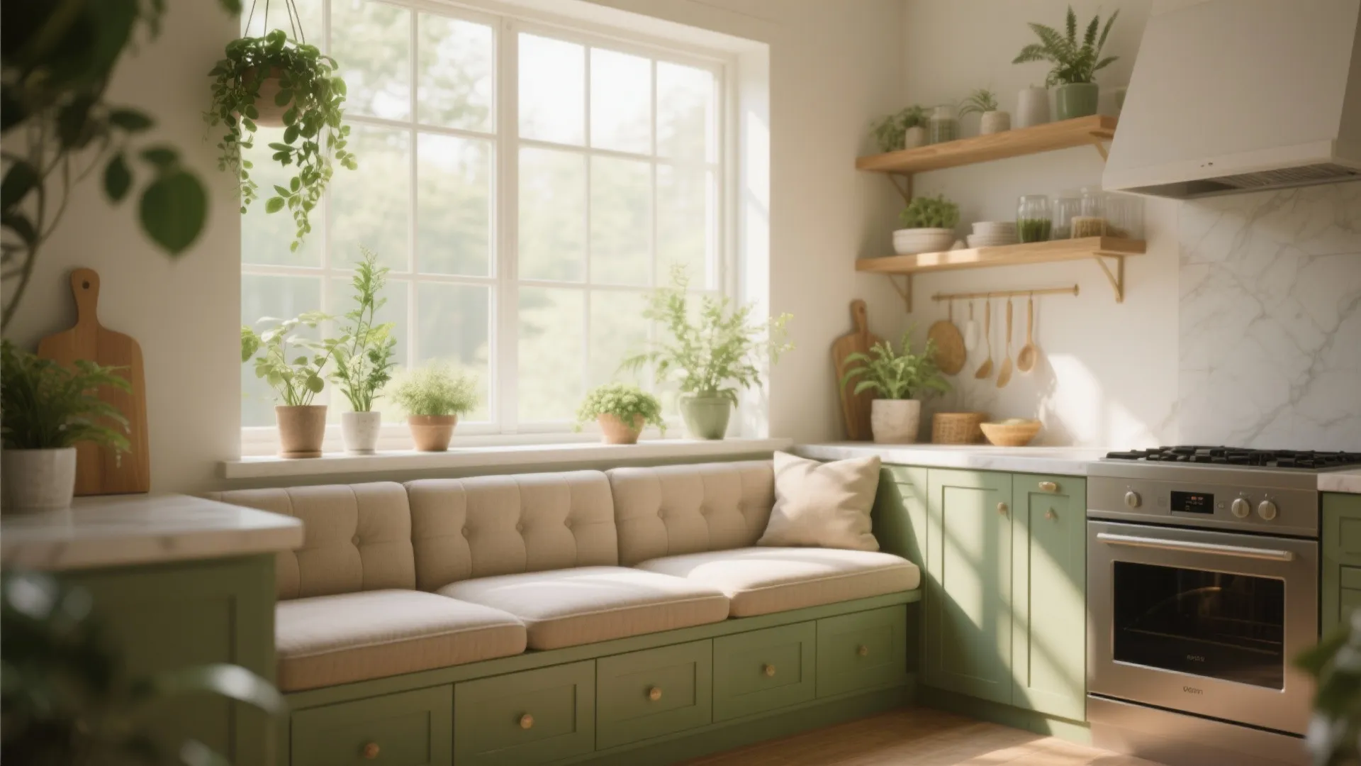 2. Window-side Bench