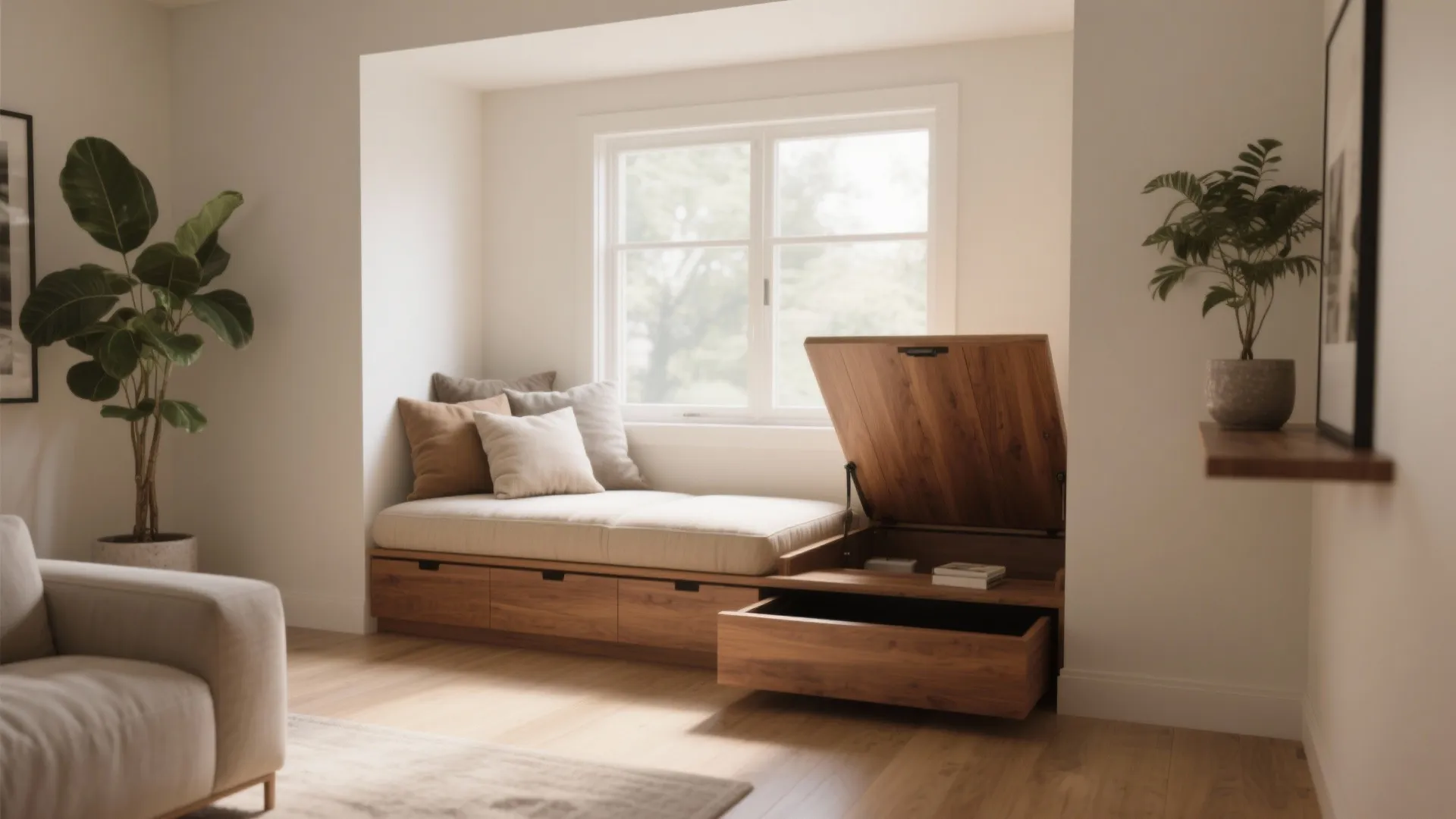 5. Built-in benches and window-seat sofas