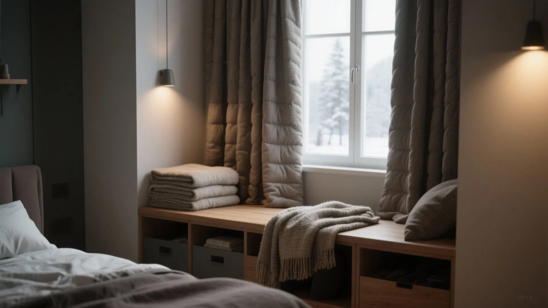 5. Smart window treatments and multifunction furniture