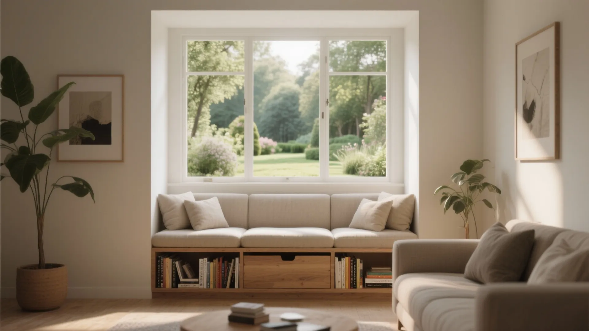 1. Built-in Window Bench Nook