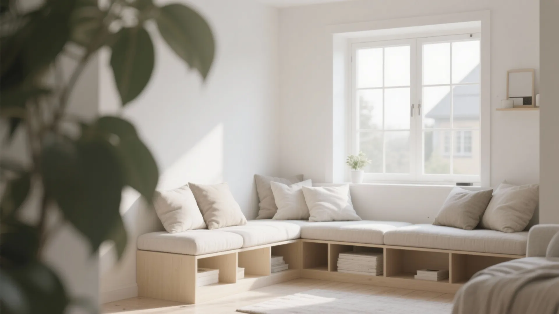 2. Built-in Window Bench Seating