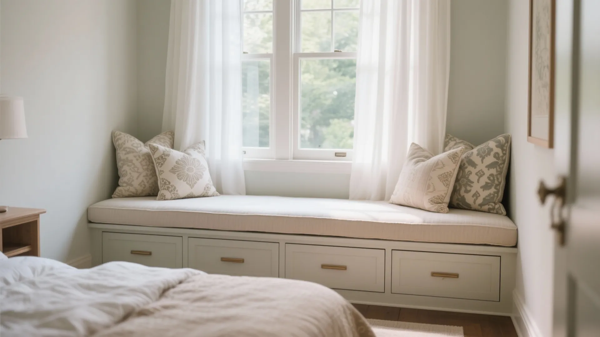 Window Bench with Storage