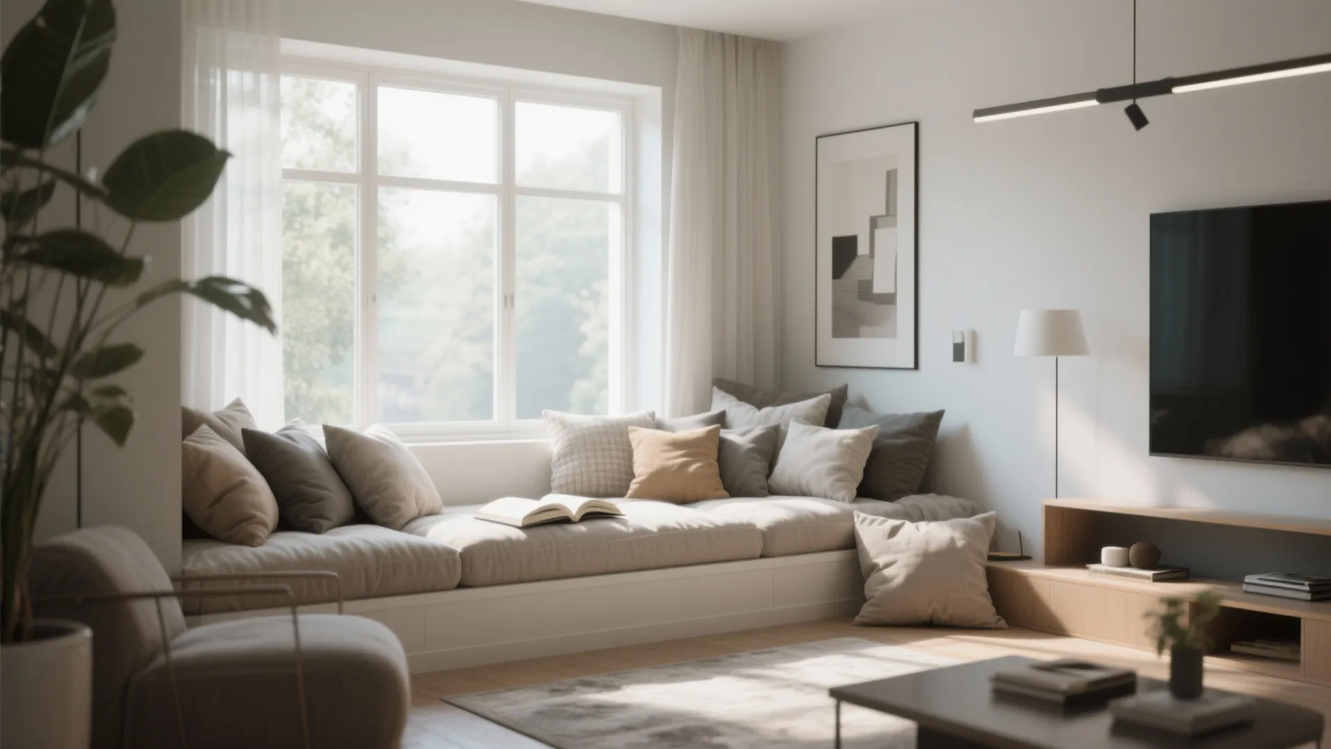 6. Window-side Daybed Nook