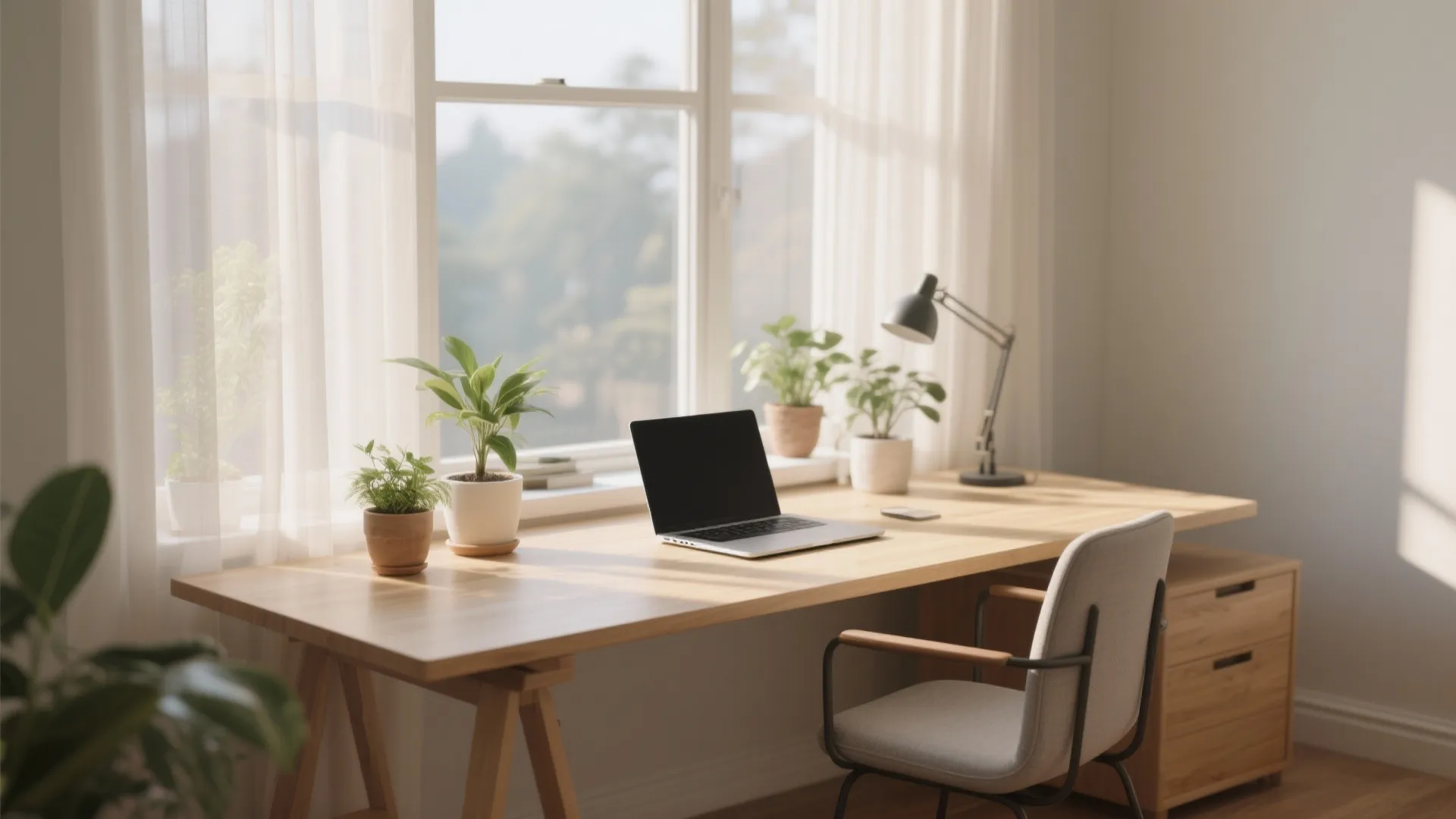 6. Window Desk Setup
