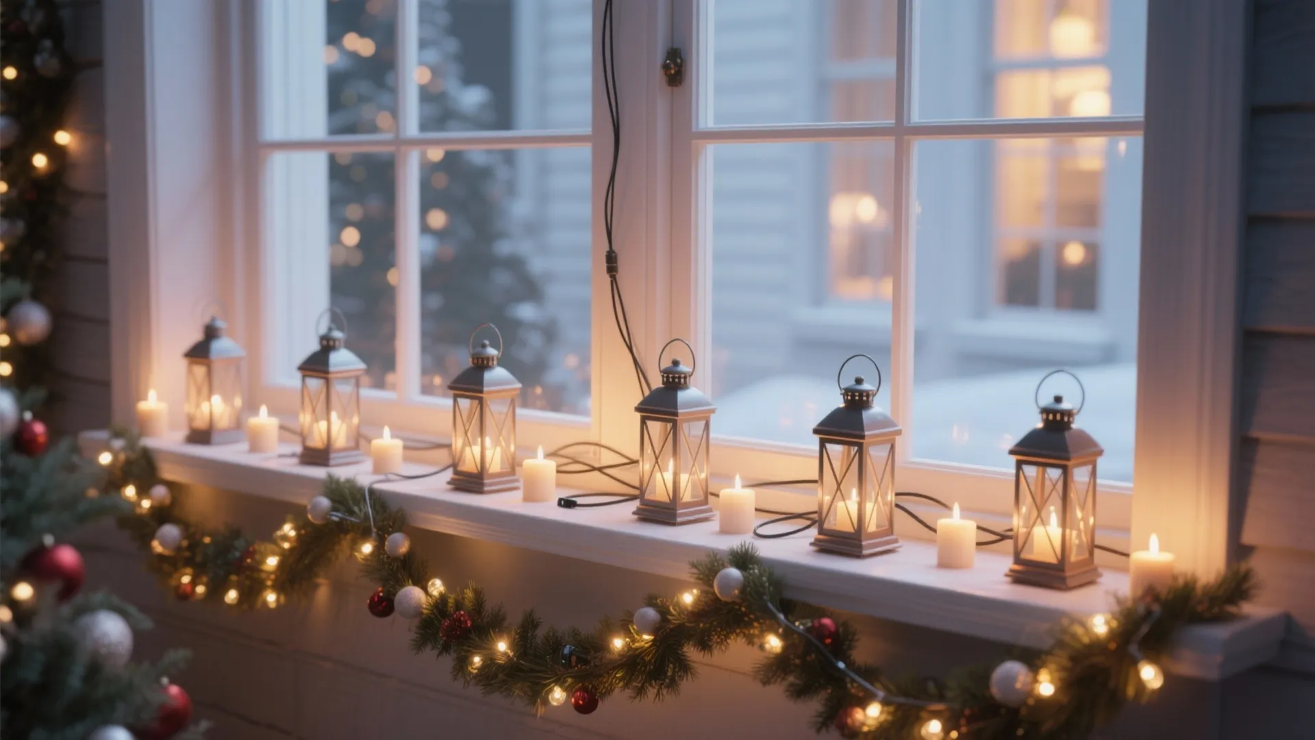 4. Window-Ledged Display and Light Layers