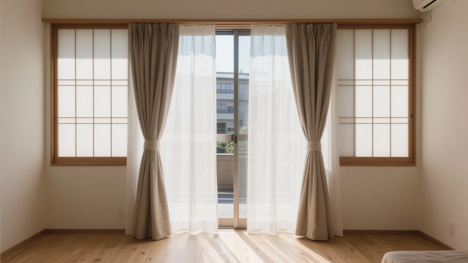 Tips 6: 窓まわりは“透け×遮る”を重ねる（日本都市の日照に対応）