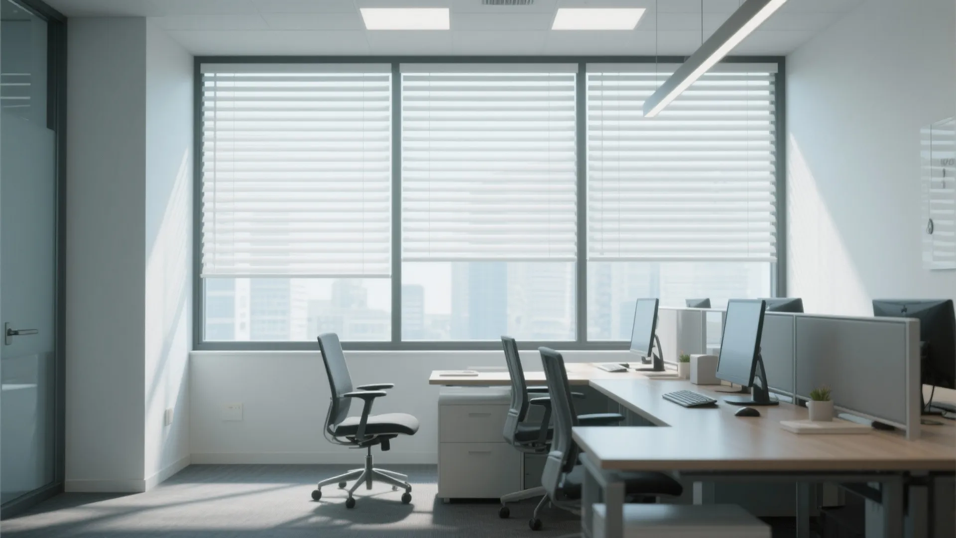 5. Window-Facing Desk